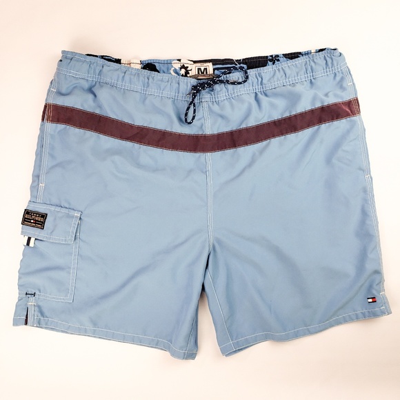 Tommy Hilfiger Spellout Swimming Shorts Trunks - Picture 1 of 6